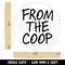 From the Coop Egg Rubber Stamp for Stamping Crafting Planners